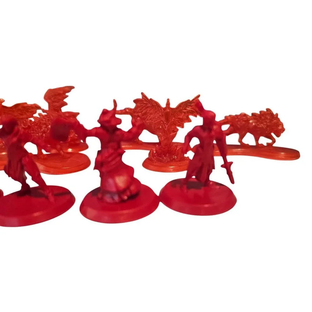 Magic The Gathering Game Arena of the Planeswalkers 10 Replacement Red Figures